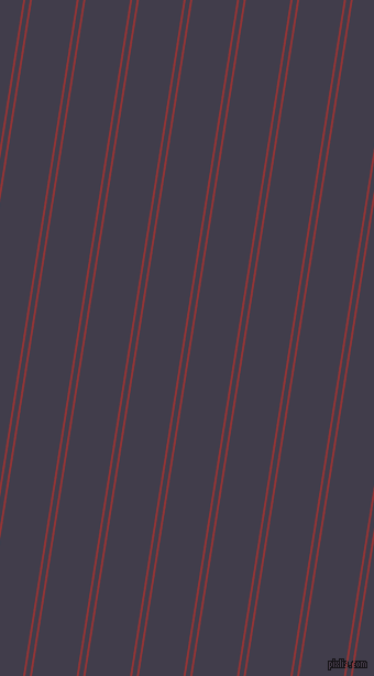 81 degree angles dual stripes line, 2 pixel line width, 4 and 40 pixels line spacing, dual two line striped seamless tileable