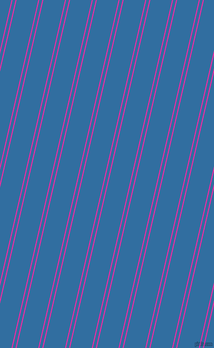 77 degree angle dual stripes lines, 2 pixel lines width, 6 and 43 pixel line spacing, dual two line striped seamless tileable