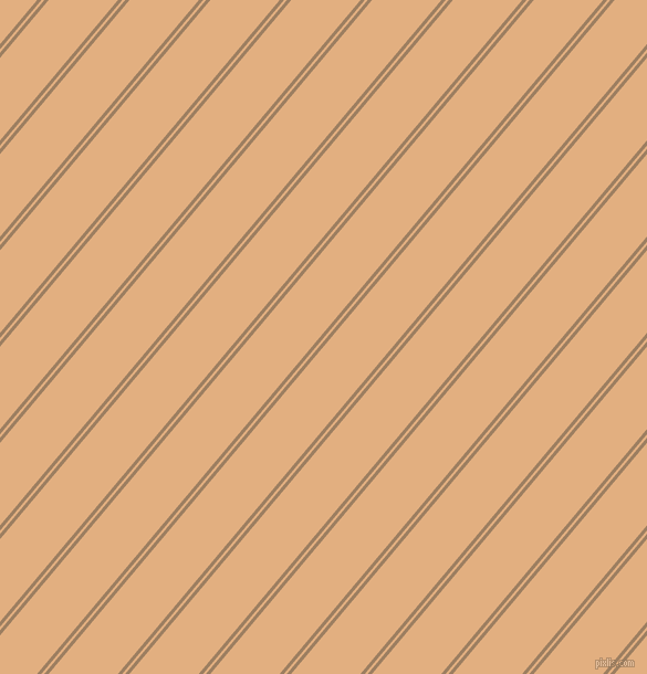 50 degree angle dual striped lines, 3 pixel lines width, 2 and 48 pixel line spacing, dual two line striped seamless tileable