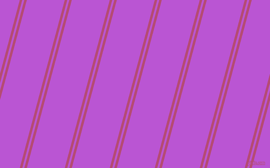 75 degree angles dual striped line, 5 pixel line width, 4 and 75 pixels line spacing, dual two line striped seamless tileable