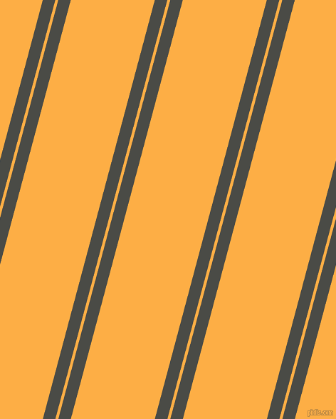75 degree angles dual stripe line, 17 pixel line width, 4 and 114 pixels line spacing, dual two line striped seamless tileable