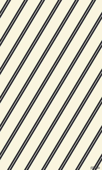 59 degree angle dual stripes lines, 6 pixel lines width, 2 and 43 pixel line spacing, dual two line striped seamless tileable
