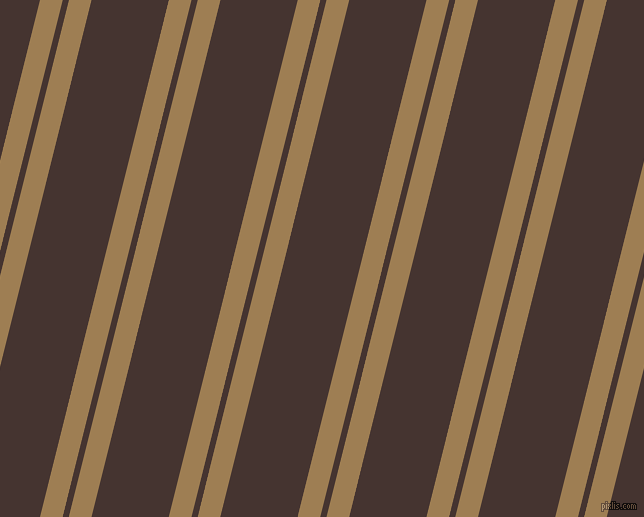 76 degree angles dual striped line, 22 pixel line width, 6 and 75 pixels line spacing, dual two line striped seamless tileable