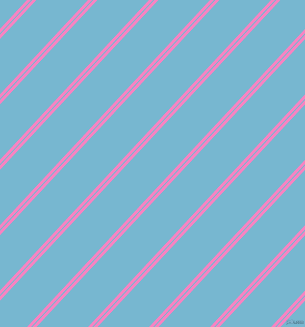 47 degree angles dual stripes line, 6 pixel line width, 2 and 77 pixels line spacing, dual two line striped seamless tileable