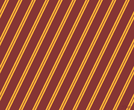 64 degree angles dual stripes line, 5 pixel line width, 2 and 29 pixels line spacing, dual two line striped seamless tileable