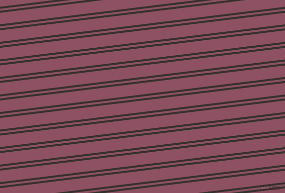7 degree angle dual striped lines, 4 pixel lines width, 4 and 23 pixel line spacing, Acadia and Cannon Pink dual two line striped seamless tileable