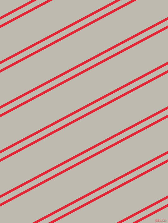 28 degree angle dual stripe lines, 8 pixel lines width, 16 and 95 pixel line spacing, Alizarin and Cotton Seed dual two line striped seamless tileable