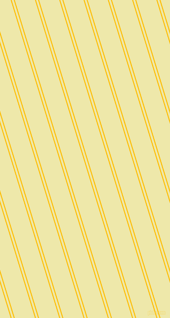 107 degree angles dual stripes lines, 2 pixel lines width, 4 and 39 pixels line spacing, Amber and Pale Goldenrod dual two line striped seamless tileable