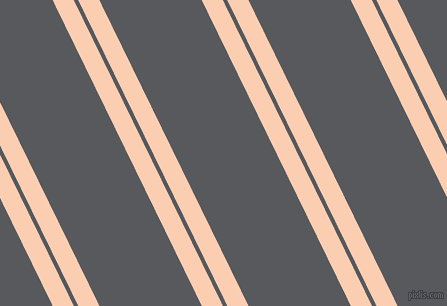 116 degree angle dual stripes line, 19 pixel line width, 4 and 92 pixel line spacing, Apricot and Bright Grey dual two line striped seamless tileable