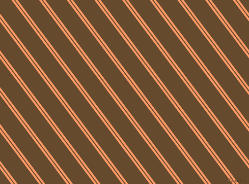 127 degree angles dual stripes line, 4 pixel line width, 2 and 35 pixels line spacing, Atomic Tangerine and Dallas dual two line striped seamless tileable
