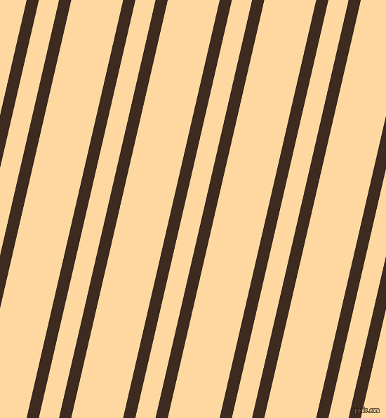 77 degree angles dual stripe lines, 17 pixel lines width, 28 and 72 pixels line spacing, Bistre and Frangipani dual two line striped seamless tileable