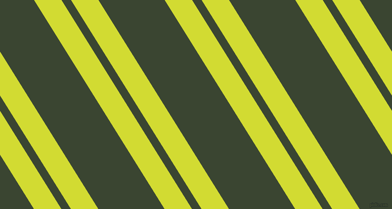 122 degree angle dual stripes lines, 46 pixel lines width, 16 and 111 pixel line spacing, Bitter Lemon and Mallard dual two line striped seamless tileable