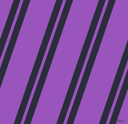 71 degree angle dual stripe lines, 22 pixel lines width, 10 and 83 pixel line spacing, Black Rock and Deep Lilac dual two line striped seamless tileable
