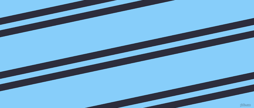 12 degree angles dual stripes line, 23 pixel line width, 18 and 115 pixels line spacing, Black Rock and Light Sky Blue dual two line striped seamless tileable