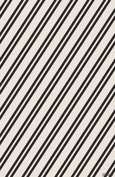 57 degree angle dual stripe lines, 8 pixel lines width, 6 and 25 pixel line spacing, Bokara Grey and Pampas dual two line striped seamless tileable