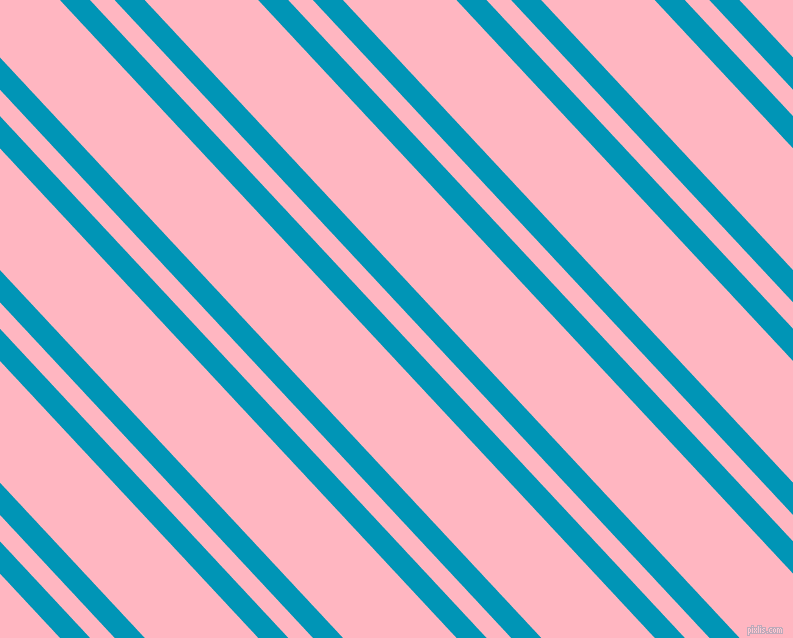 133 degree angle dual stripe line, 22 pixel line width, 18 and 83 pixel line spacing, Bondi Blue and Light Pink dual two line striped seamless tileable