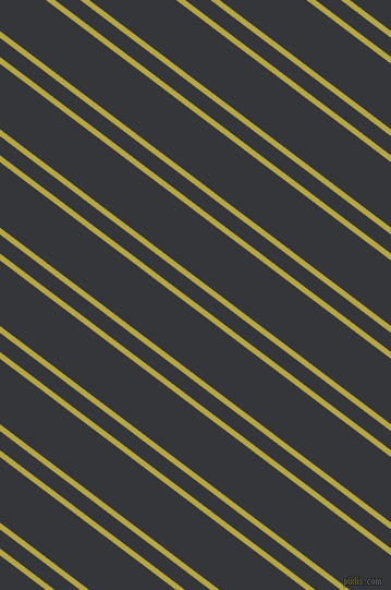 143 degree angles dual stripes line, 5 pixel line width, 14 and 48 pixels line spacing, Brass and Shark dual two line striped seamless tileable
