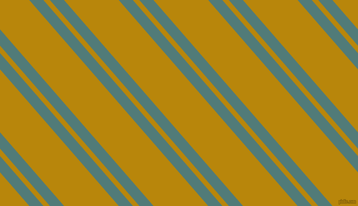 131 degree angle dual stripe lines, 22 pixel lines width, 10 and 85 pixel line spacing, Breaker Bay and Dark Goldenrod dual two line striped seamless tileable