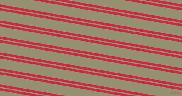 170 degree angle dual stripe line, 8 pixel line width, 4 and 33 pixel line spacing, Brick Red and Gurkha dual two line striped seamless tileable