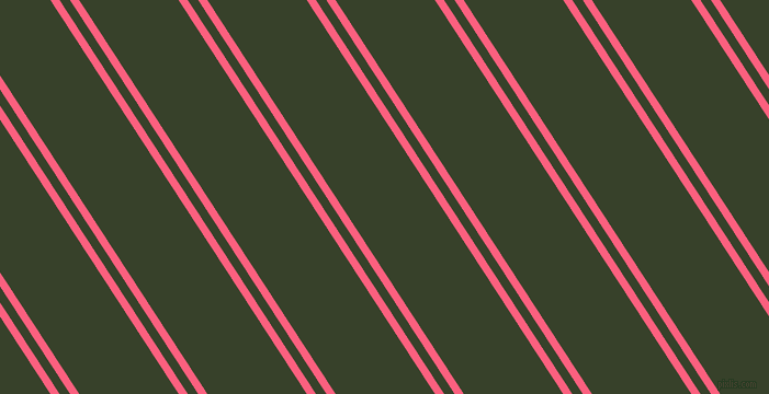 123 degree angles dual stripe lines, 7 pixel lines width, 8 and 76 pixels line spacing, Brink Pink and Seaweed dual two line striped seamless tileable
