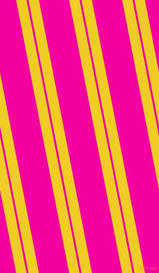 101 degree angle dual stripe lines, 21 pixel lines width, 4 and 61 pixel line spacing, Broom and Hollywood Cerise dual two line striped seamless tileable