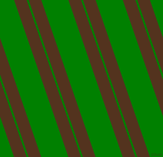 109 degree angle dual stripe lines, 39 pixel lines width, 6 and 84 pixel line spacing, Brown Bramble and Green dual two line striped seamless tileable