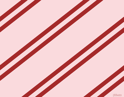 38 degree angle dual stripe lines, 17 pixel lines width, 18 and 108 pixel line spacing, Brown and Pale Pink dual two line striped seamless tileable
