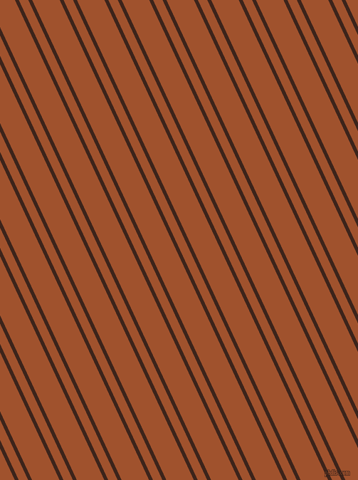 115 degree angle dual stripe line, 5 pixel line width, 12 and 35 pixel line spacing, Brown Pod and Sienna dual two line striped seamless tileable