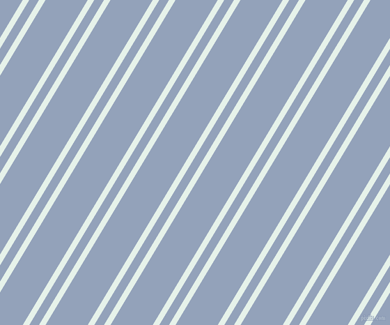 59 degree angle dual stripes lines, 8 pixel lines width, 12 and 52 pixel line spacing, Bubbles and Rock Blue dual two line striped seamless tileable
