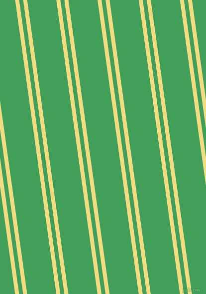98 degree angles dual stripe line, 8 pixel line width, 8 and 58 pixels line spacingBuff and Chateau Green dual two line striped seamless tileable