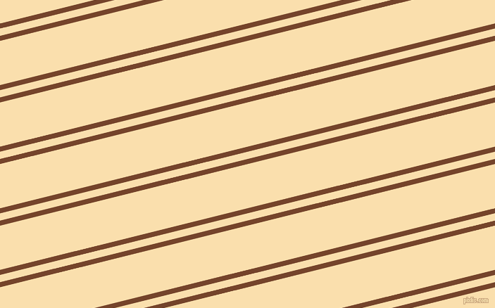 14 degree angles dual stripe lines, 7 pixel lines width, 10 and 61 pixels line spacing, Bull Shot and Peach-Yellow dual two line striped seamless tileable