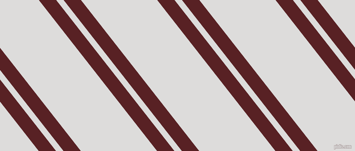 128 degree angles dual stripes line, 28 pixel line width, 12 and 123 pixels line spacing, Burnt Crimson and Porcelain dual two line striped seamless tileable