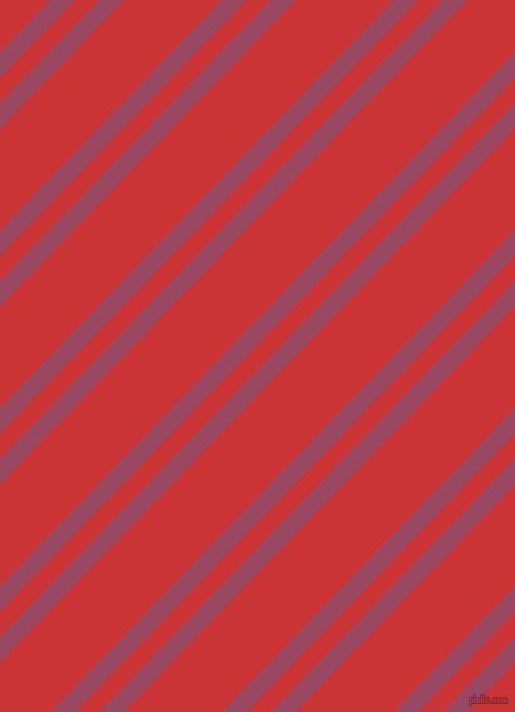 46 degree angle dual stripes lines, 16 pixel lines width, 16 and 64 pixel line spacing, Cadillac and Mahogany dual two line striped seamless tileable