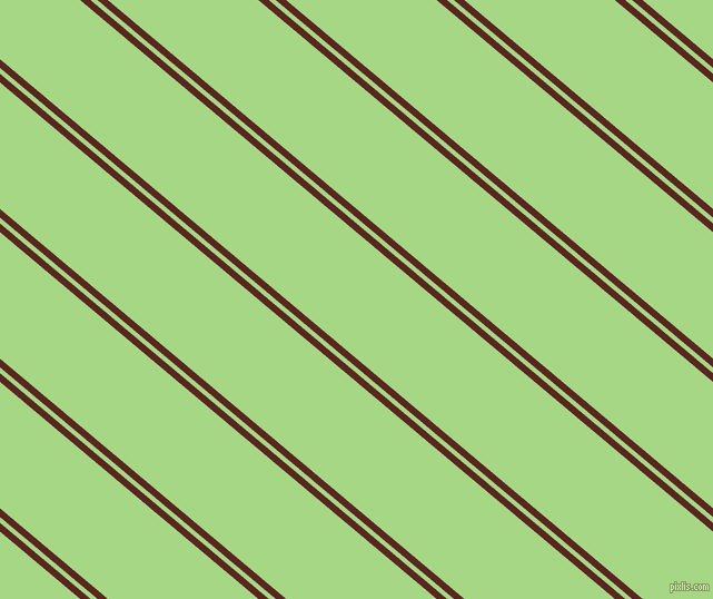 140 degree angle dual striped line, 6 pixel line width, 4 and 87 pixel line spacing, Caput Mortuum and Feijoa dual two line striped seamless tileable