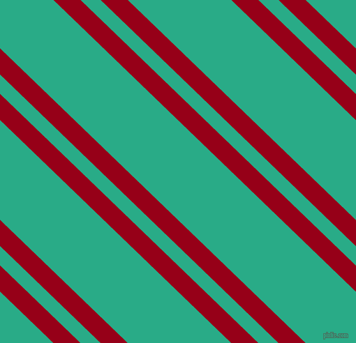 136 degree angle dual stripes line, 27 pixel line width, 20 and 103 pixel line spacing, Carmine and Jungle Green dual two line striped seamless tileable