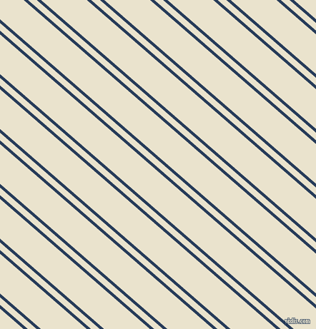 139 degree angle dual stripes lines, 4 pixel lines width, 8 and 42 pixel line spacing, Catalina Blue and Orange White dual two line striped seamless tileable
