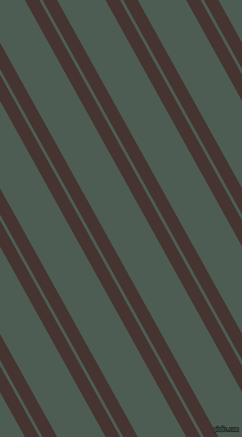 119 degree angle dual stripes lines, 18 pixel lines width, 4 and 60 pixel line spacing, Cedar and Feldgrau dual two line striped seamless tileable
