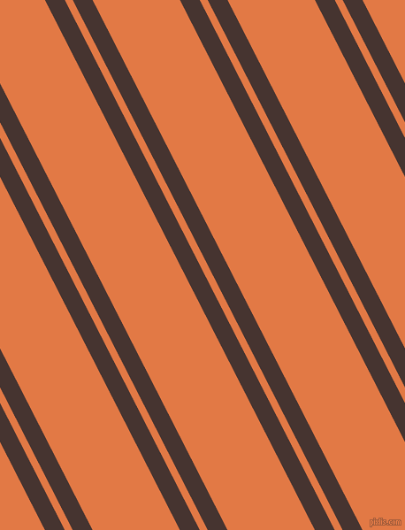 117 degree angle dual striped lines, 20 pixel lines width, 8 and 88 pixel line spacing, Cedar and Jaffa dual two line striped seamless tileable