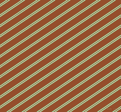34 degree angle dual stripes line, 3 pixel line width, 2 and 21 pixel line spacing, Celadon and Alert Tan dual two line striped seamless tileable