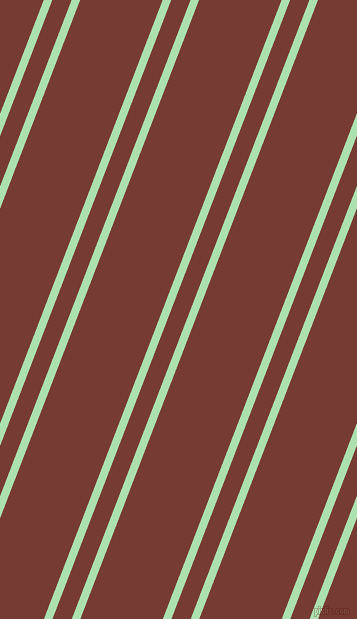69 degree angles dual stripes lines, 8 pixel lines width, 18 and 77 pixels line spacing, Celadon and Crown Of Thorns dual two line striped seamless tileable