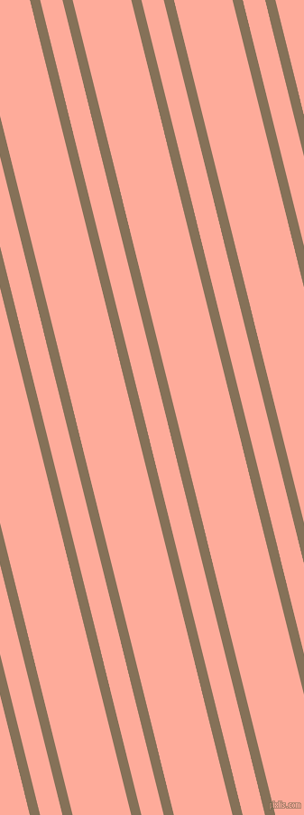 104 degree angle dual stripes line, 11 pixel line width, 24 and 63 pixel line spacing, Cement and Rose Bud dual two line striped seamless tileable