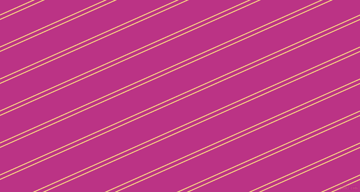 24 degree angle dual stripe lines, 2 pixel lines width, 6 and 48 pixel line spacing, Cherokee and Red Violet dual two line striped seamless tileable