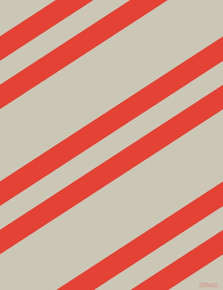 33 degree angle dual stripe line, 41 pixel line width, 40 and 121 pixel line spacing, Cinnabar and Chrome White dual two line striped seamless tileable