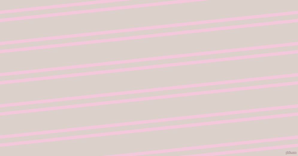 6 degree angle dual stripe line, 11 pixel line width, 16 and 66 pixel line spacing, Classic Rose and Swiss Coffee dual two line striped seamless tileable