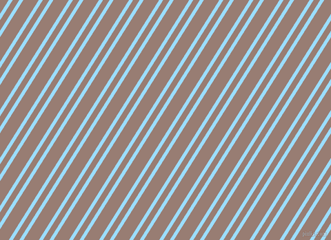 58 degree angle dual stripe lines, 5 pixel lines width, 8 and 19 pixel line spacing, Columbia Blue and Hemp dual two line striped seamless tileable