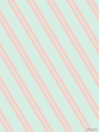 121 degree angle dual stripe line, 9 pixel line width, 4 and 33 pixel line spacing, Coral Candy and White Ice dual two line striped seamless tileable