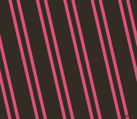 103 degree angles dual striped line, 11 pixel line width, 16 and 54 pixels line spacing, Cranberry and Black Magic dual two line striped seamless tileable