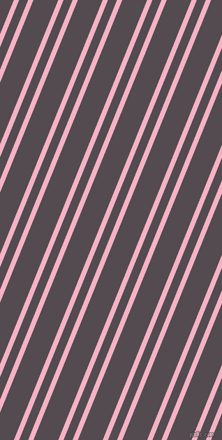 68 degree angle dual striped lines, 7 pixel lines width, 12 and 33 pixel line spacing, Cupid and Liver dual two line striped seamless tileable