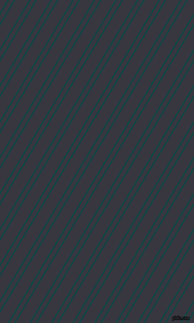 59 degree angle dual stripes line, 3 pixel line width, 8 and 24 pixel line spacing, Cyprus and Black Marlin dual two line striped seamless tileable