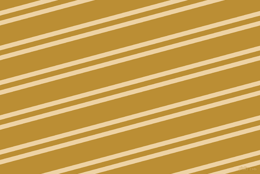 15 degree angle dual stripe line, 9 pixel line width, 10 and 39 pixel line spacing, Dairy Cream and Hokey Pokey dual two line striped seamless tileable